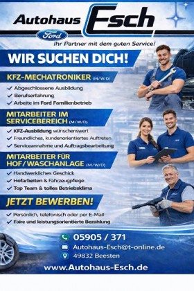 Jetzt B E W E R B E N !!!